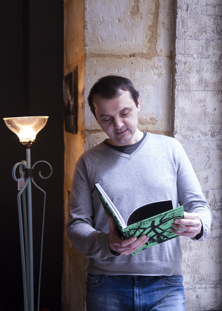 Claude Lemaire au commandes de l'Ascenseur végétal. © Pierre Lansac pour Happen