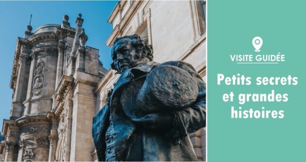 Visuel pour une visite guidée de Bordeaux "Petits secrets et grandes histoires"