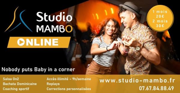 Le Studio Mambo propose des cours en ligne en attendant leur réouverture.